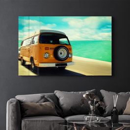Wallity Pintura Decorativa de Vidrio Templado 46 x 72 cm